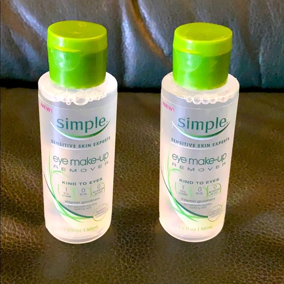 Simple Other - 2 Simple Gentle Eye Make-Up Remover 💆🏻‍♀️🧼